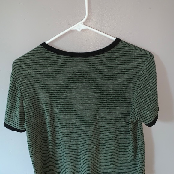 Striped t shirt cropped - Picture 2 of 2